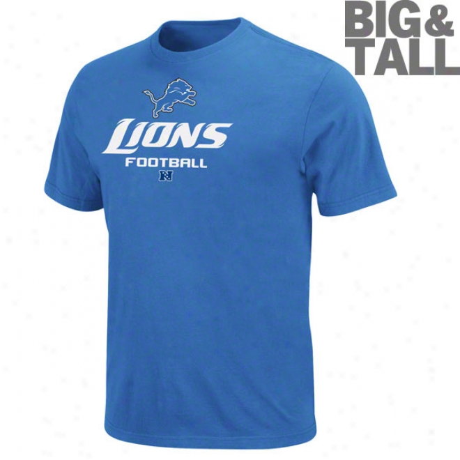 Detroit Lions Big & Tall Critical Victory V T-shirt