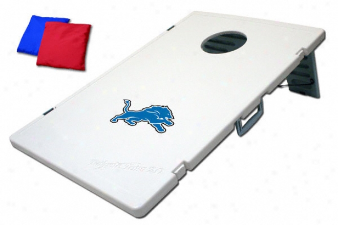 Detroit Lions Cornhole Toss: Bean Bag Game 2.0