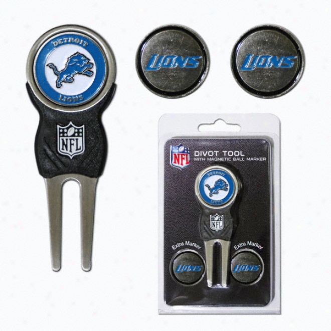 Detroit Lions Divot Tool Pack