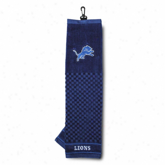 Detroit Lions Embroidered Golf Tosel