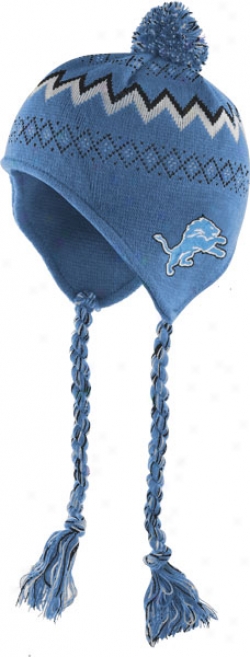 Detroit Lions Kid's 4-7 Tassel Knit Pom Hat