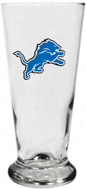 Detroit Loons Logo Pilsner Glass