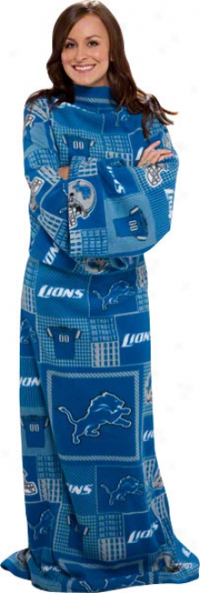 Detroit Lions Snuggie Pillow