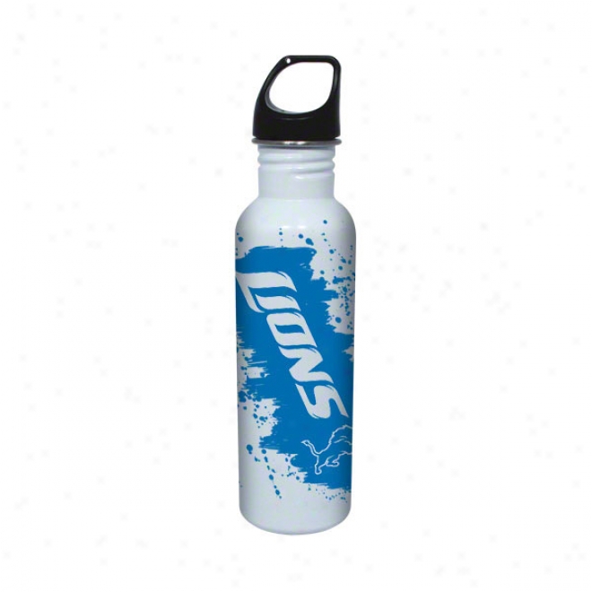 Detroit Lions Stainless Steel Water Bottle