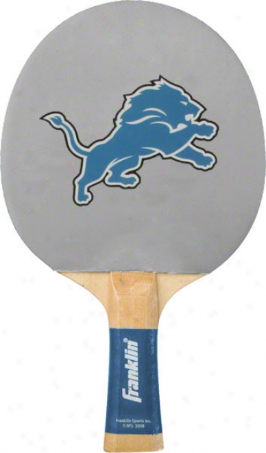 Detroit Lions Table Tennis Paddle