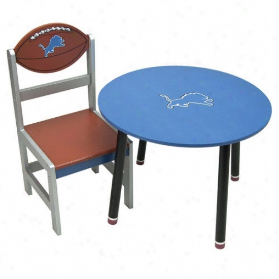 Detroit Lions Team Table