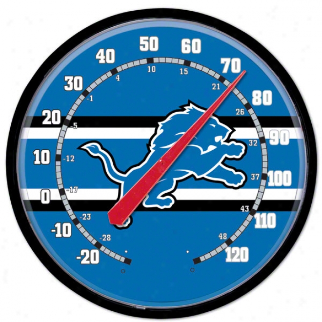 Detroit Lions Thermometer