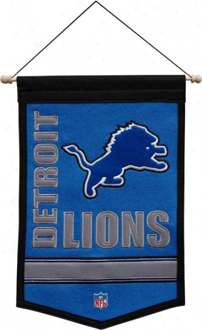 Detroit Lions Traditions Banner