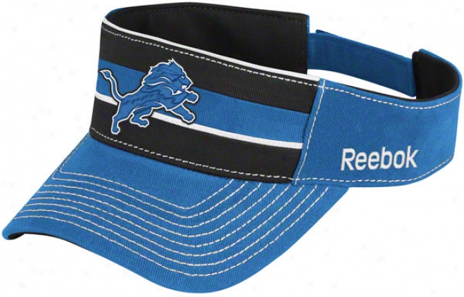 Detroit Lions Visor: 2011 Player Sideline Visor