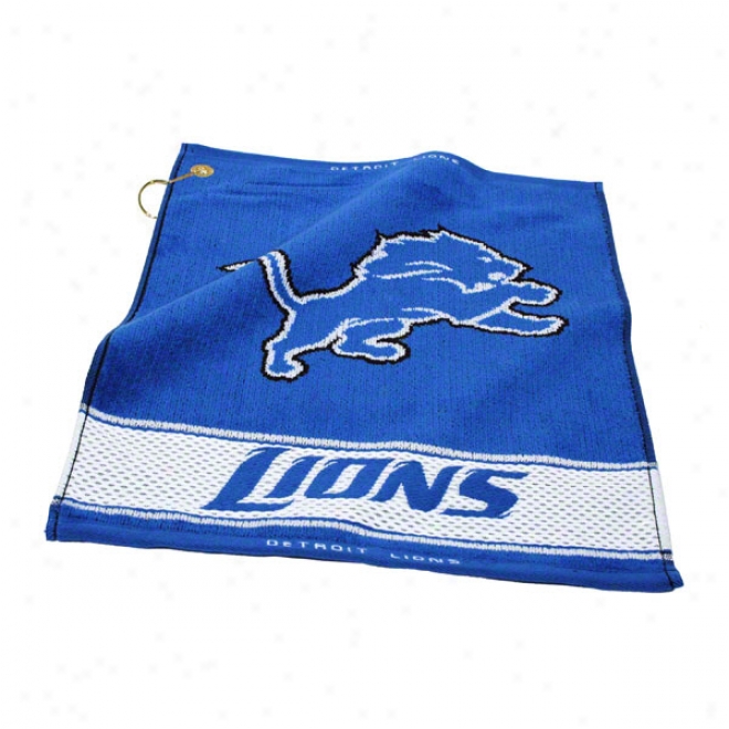 Detroit Lions Woven Golf Towel