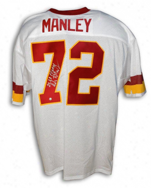 Dexter Manley Autographed Throwback Jersey