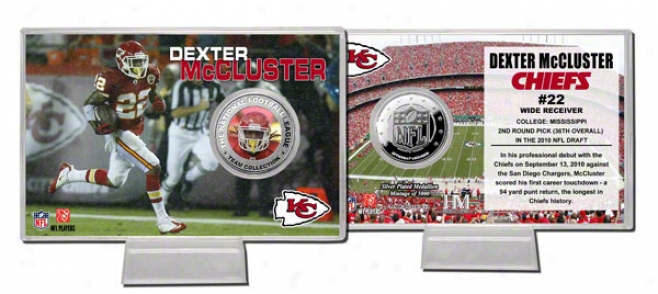 Dexte5 Mccluster Silver Coin Card