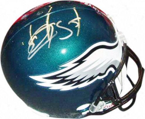 Donovan Mcnabb Autographed Helmet  Details: Philadelphia Eagles, Riddell Replica Helmet