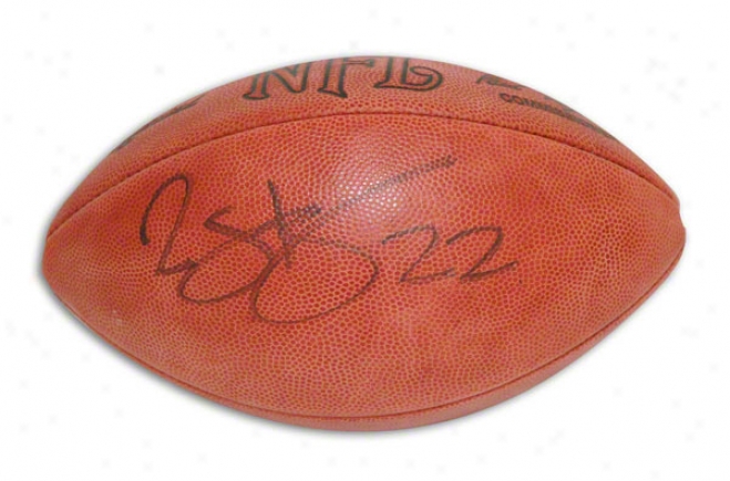 Duce Staley Autographed Nfl Football