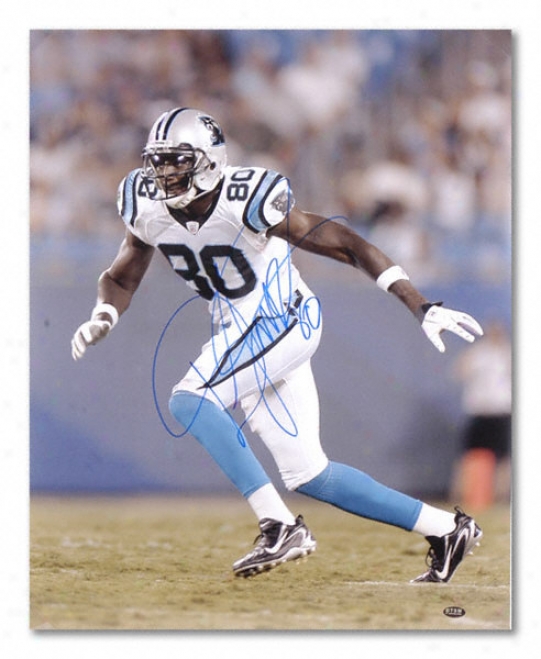 Dwayne Jarrett Carolina Panthers Autographed 16x20 Photograph