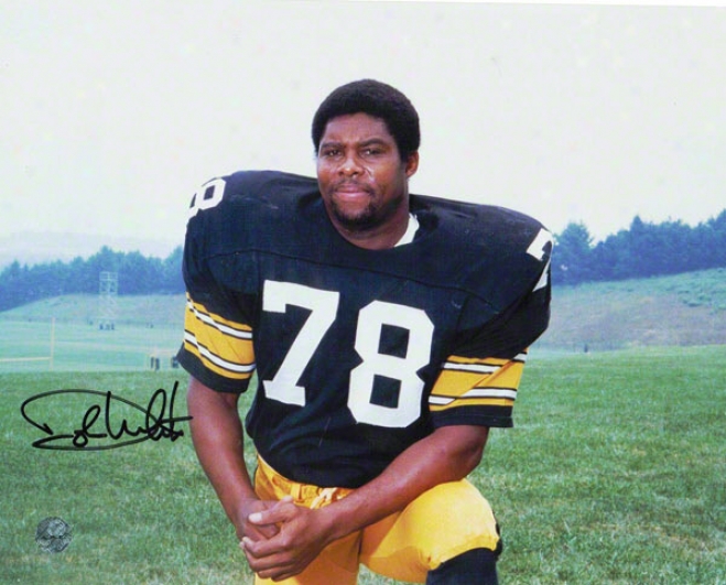 Dwight White Pittsburgh Steelers Autographed 8x10 Photo Pose