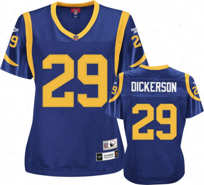 Eric Dickerson Los Angeles Rams Women's Premier Throwback Player Jersey