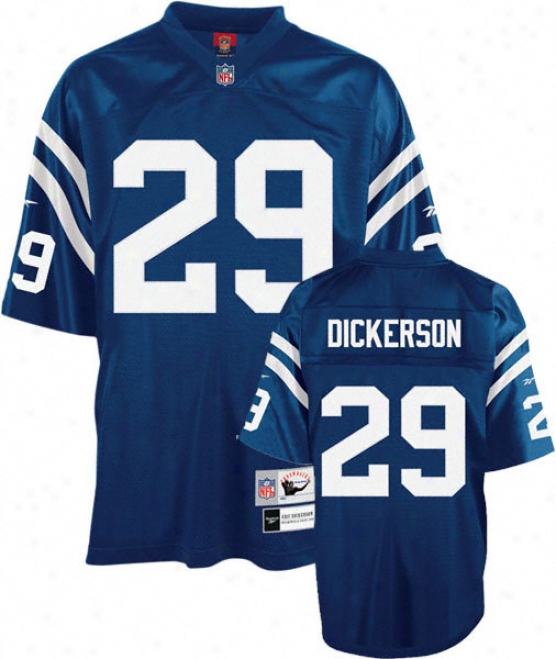 Eric Dickerson Reebok Eqt Replithentic Throwback Indianapolis Colts Juvenility Jersey