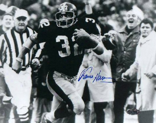 Franco Harris Pittsburgh Steelers - Immaculate Reception - Autographed 8x10 Photograph