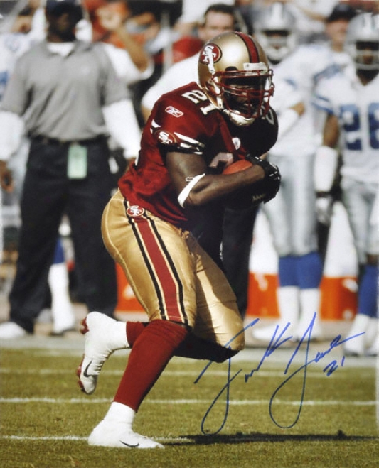 Frank Gore San Francisco 49ers Autographed 16x20 Photogeaph