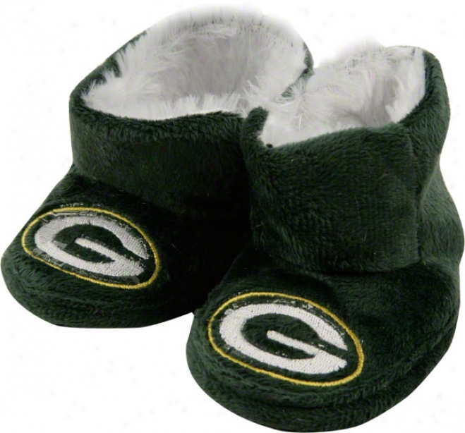 Green Bay Packers Baby Slipper Boot