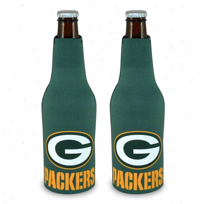 Green Bay Packers Bottle Koozie 2-pack