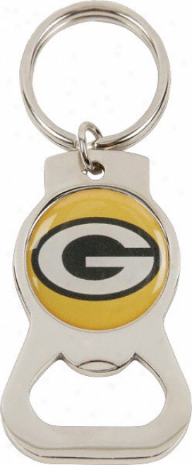 Green Bay Packers Bottle Opener Keychain