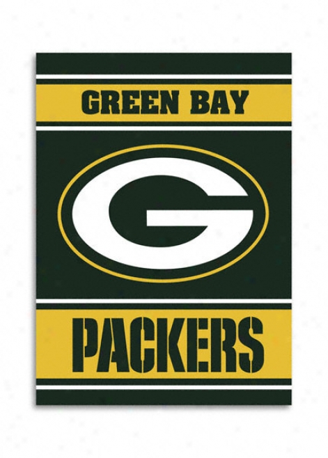 Green Bay Packers Double Sided 28x40 Banner