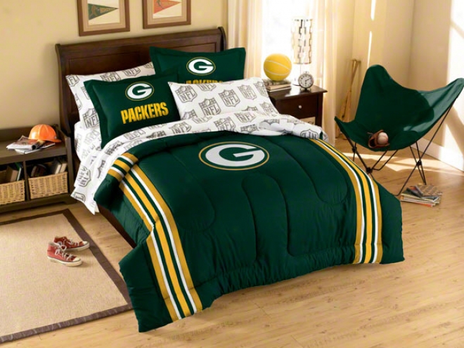 Green Bay Packers Full Comforter Set