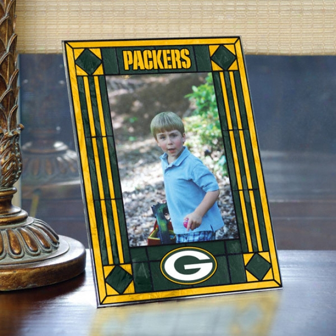 Verdant Bay Packers Glass Picture Frame