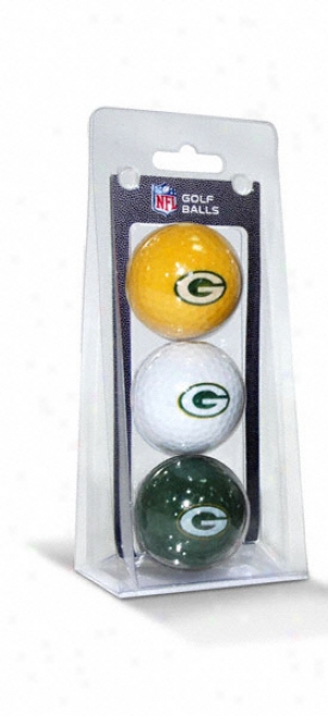 Green Bay Packers Golf Globe 3 Pack