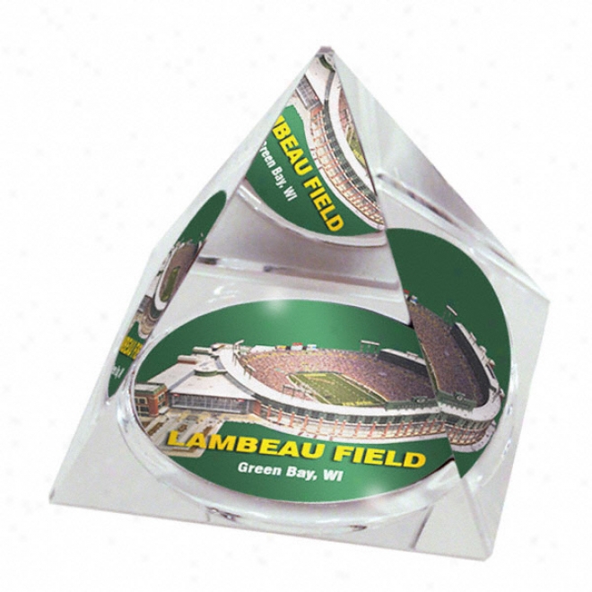 Green Bay Packers Lambeau Field Crystal Pyramid