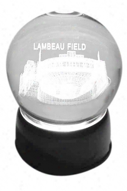 Green Bay Packers Lambeau Field Musical Crystal Ball