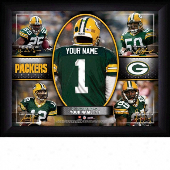 Green Bay Packers Personalized Action Collage Print