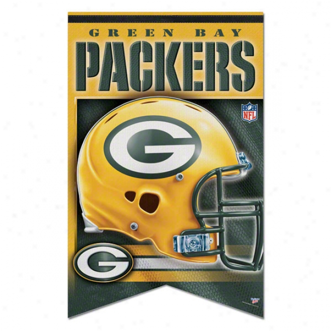 Green Bay Packers Premium 17x26 Banner