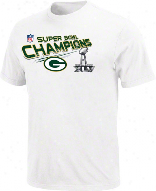 Green Bay Packers Super Bowl Xlv Champions Locker Room T-shirt