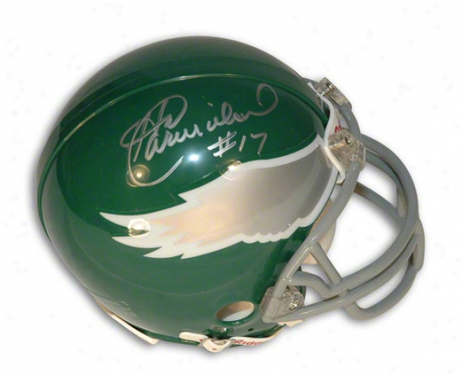 Harold Carmichae Autographedl Philadlphia Eagles Mini Helmet