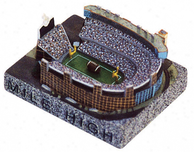 Historic Mil High Stadium Replica - Silver Series