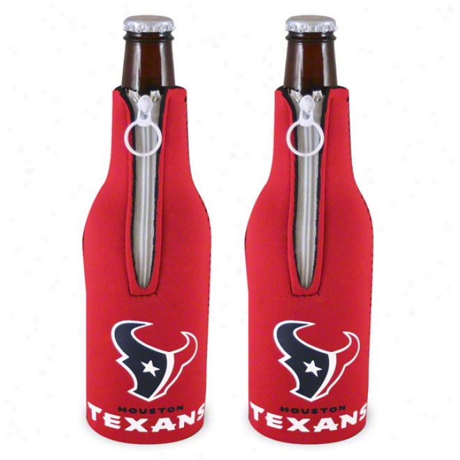 Houston Texans Bottle Koozie 2-pack
