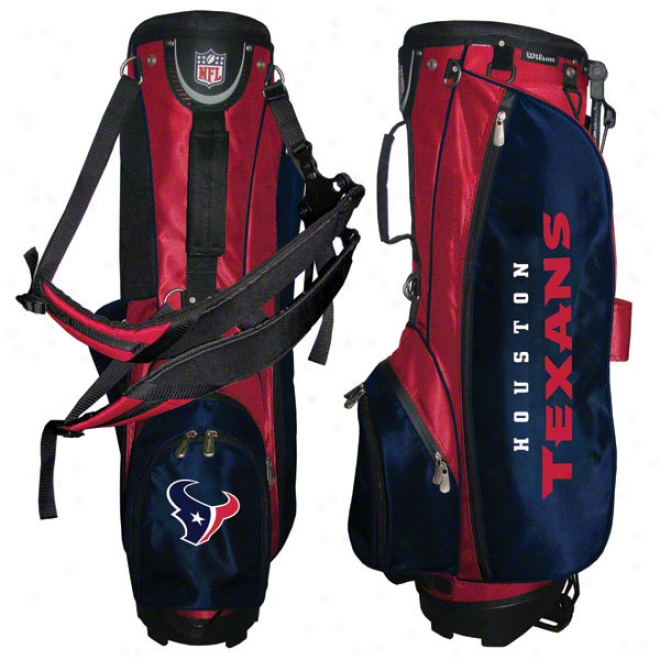 Houston Texans Carry Golf Bag