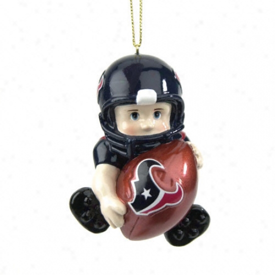 Houston Texans Lil Fan Team Player Ornament