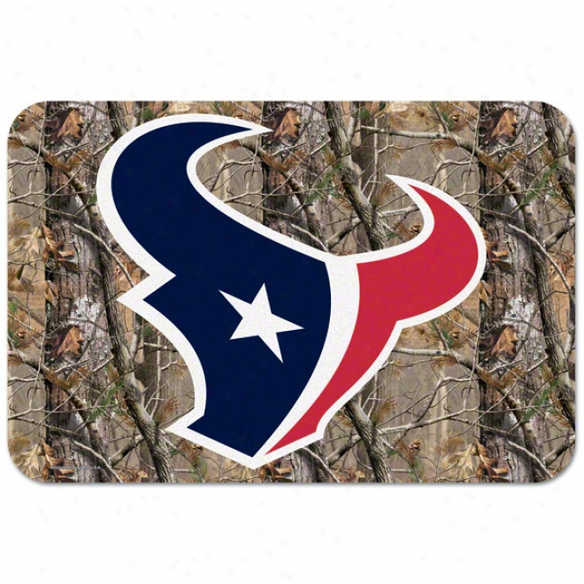 Houston Texans Realtree 20x30 Flloor Mat