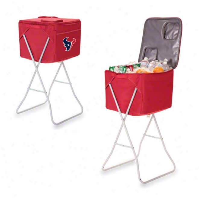 Houston Texans Red Tailgate Party Cube