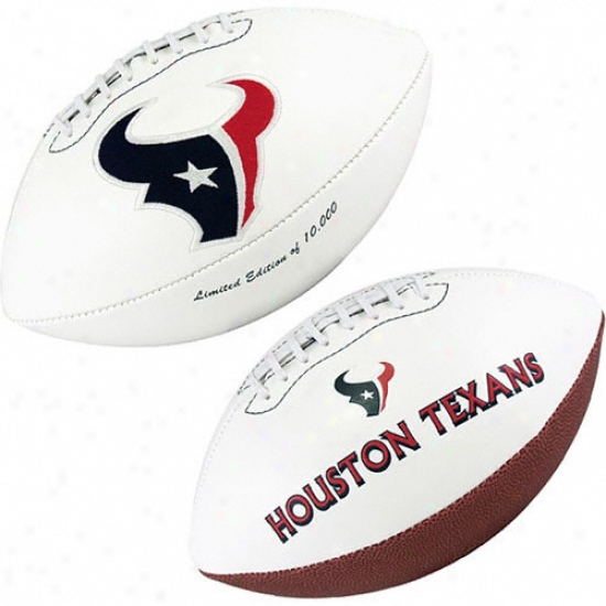 Houston Texans Signature Series Football