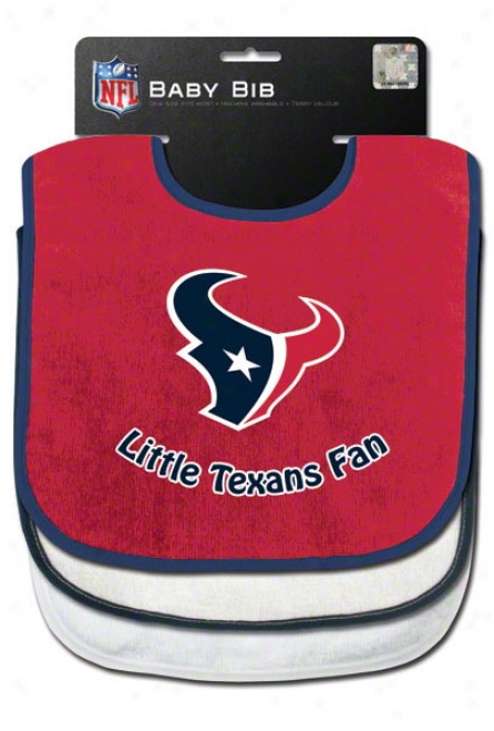 Houston Texans Three Bib Set