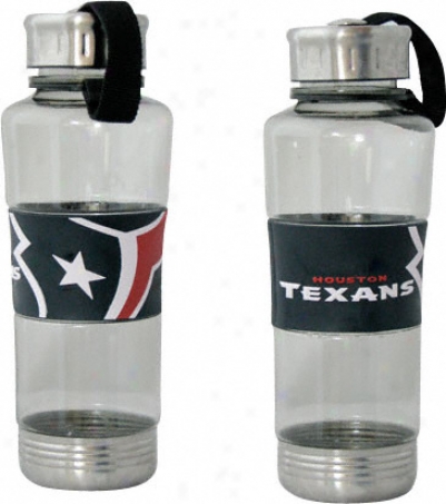 Houston Texans Water Bottle: 24oz Polycarb Water Bottle