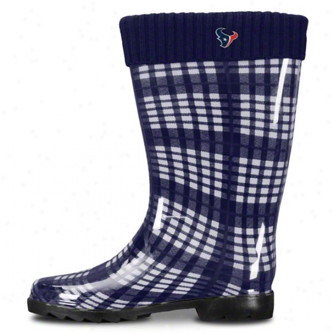 Houston Texans Women's Rainboots