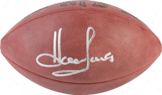 Howie Long Autographed Football
