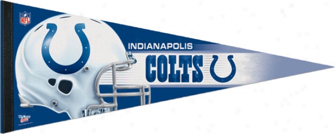 Indianapolis Colts 12x30 Premium Pennant