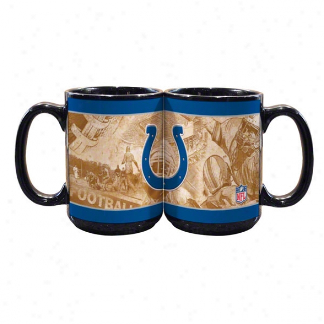 Indianapolis Colts 15oz. Nostalgic Mug